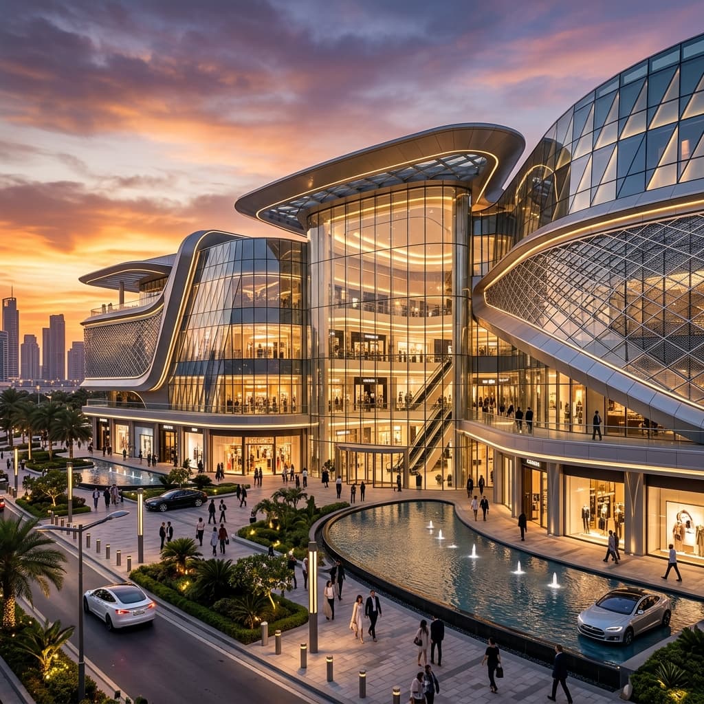 Shopping centers and Malls